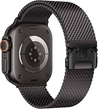 Amazon.co.jp: ミラネーゼメッシュループ Apple Watch Ultra 2/Ultra